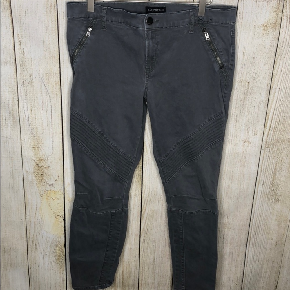 Express Mid Rise Ankle Leggings